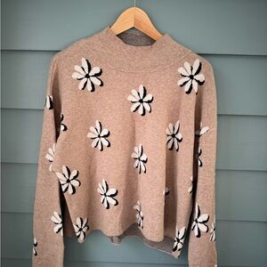 Industry Knit Sweater in Neutral Tones